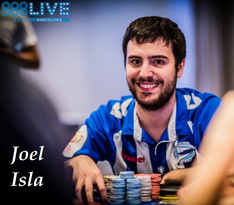 Joel Isla at 2018 888poker LIVE Barcelona